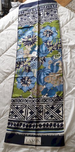 Echarpe Lanvin 138 cm pure soie