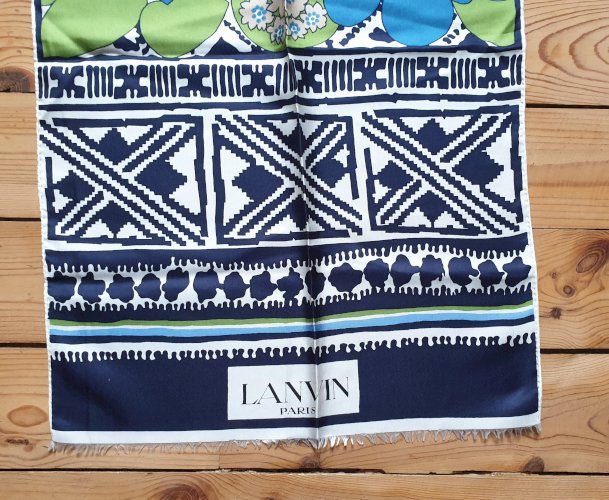 Echarpe Lanvin 138 cm pure soie