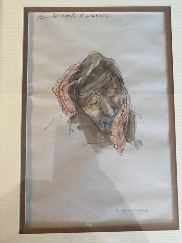 Ecole orientaliste moderne, dessins signé P. Vallot. 2003.
