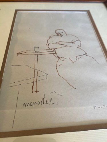 Ecole orientaliste moderne, dessins signé P. Vallot. 2003.