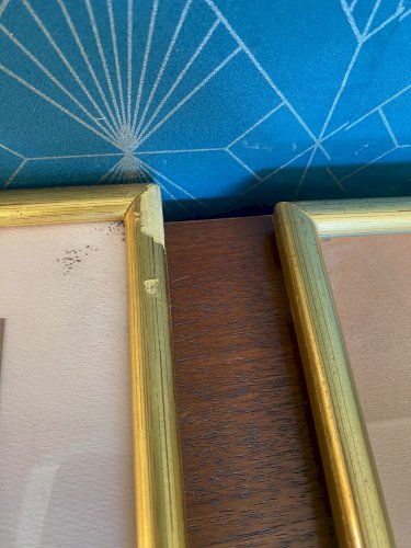 Ecole orientaliste moderne, paire de pastels. Signées. Encadrées et sous verre.