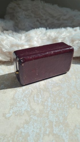 Ecrin ancienne boite pour bijoux collier et pendentif