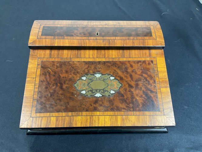 Écritoire Napoléon 3 marqueterie