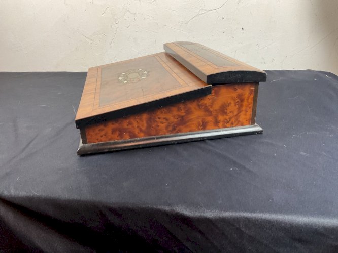 Écritoire Napoléon 3 marqueterie