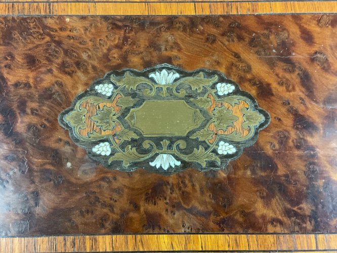 Écritoire Napoléon 3 marqueterie