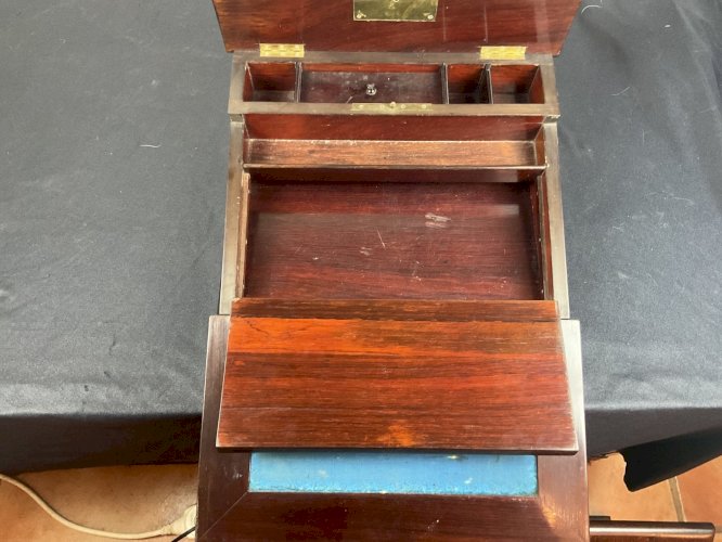 Écritoire Napoléon 3 marqueterie