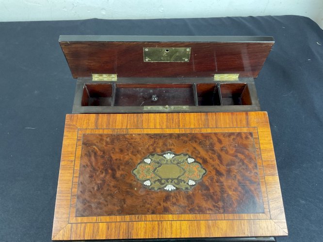 Écritoire Napoléon 3 marqueterie