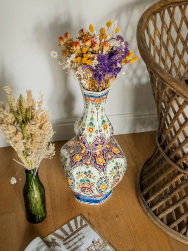 Edmond, le grand vase en porcelaine Velsen Sassenheim N°116