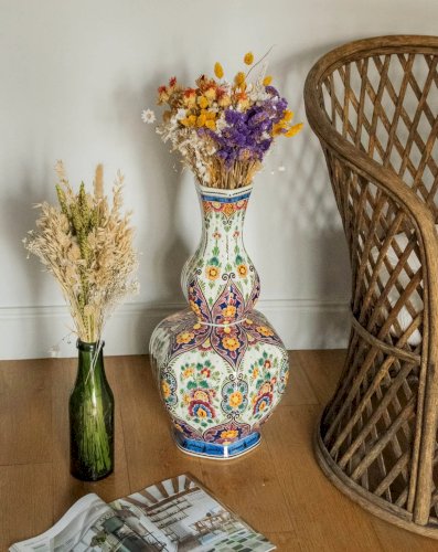 Edmond, le grand vase en porcelaine Velsen Sassenheim N°116