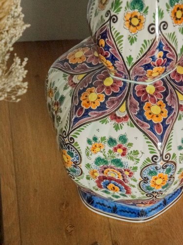 Edmond, le grand vase en porcelaine Velsen Sassenheim N°116