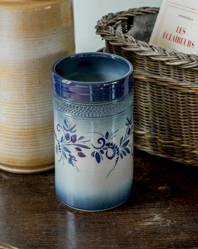 Edmond, le vase bleu en grès N°38