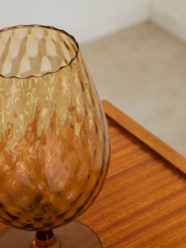 Edmond, le vase fumé sur pied N°77