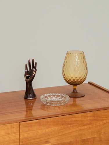 Edmond, le vase fumé sur pied N°77