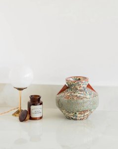 Edmond, the orange Gerbino vase No. 28