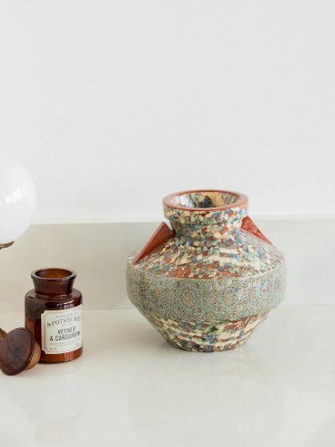 Edmond, le vase Gerbino orangé N°28