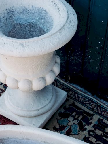 Edmond, le vase Médicis en pierre N°14