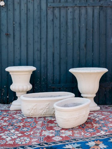 Edmond, le vase Médicis en pierre N°18