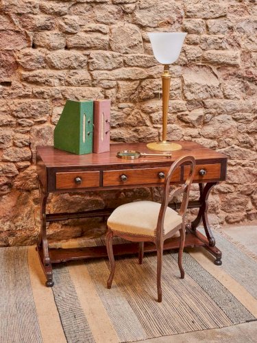 Edouard, le bureau anglais en bois N°503