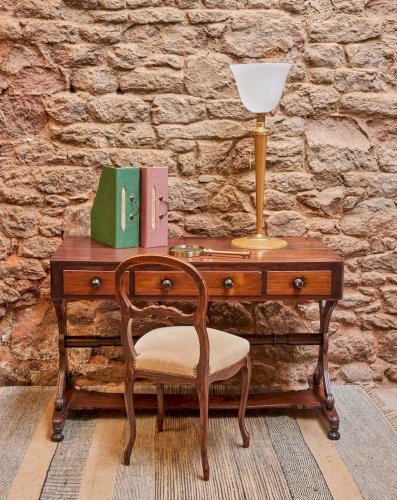 Edouard, le bureau anglais en bois N°503