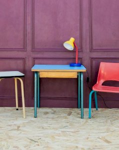 Edouard, the wooden school desk No. 308