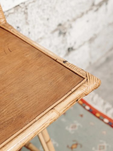 Edouard, le bureau en rotin N°307