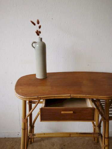 Edouard, le bureau en rotin N°472