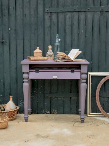 Edouard, le bureau violet en bois N°321
