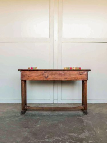 Edouard, le pupitre double en bois N°441