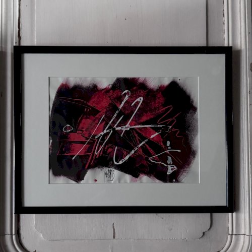 e?Huile sur papier par Mabris XXe intitulé L'Autre Regard A5742