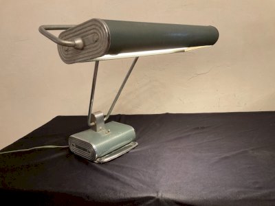 Eileen Gray - Lampe De Bureau - Modèle N71 - Edition Jumo - Circa 1940-50