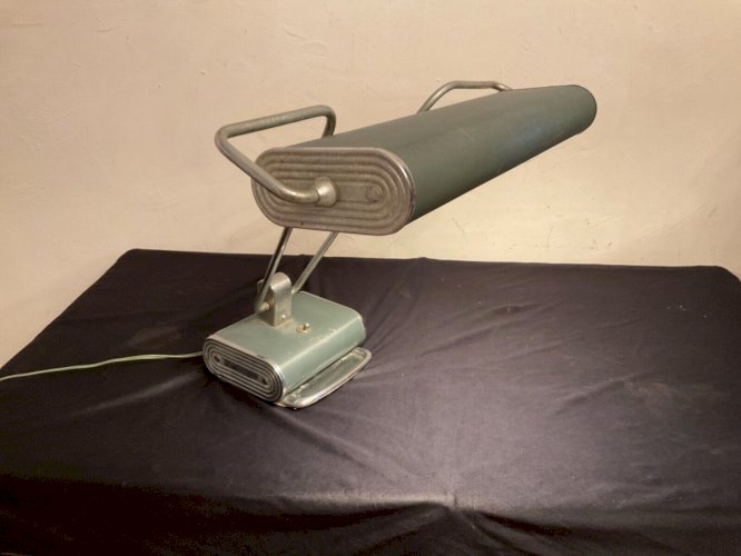 Eileen Gray - Lampe De Bureau - Modèle N71 - Edition Jumo - Circa 1940-50