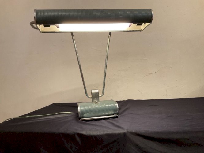 Eileen Gray - Lampe De Bureau - Modèle N71 - Edition Jumo - Circa 1940-50
