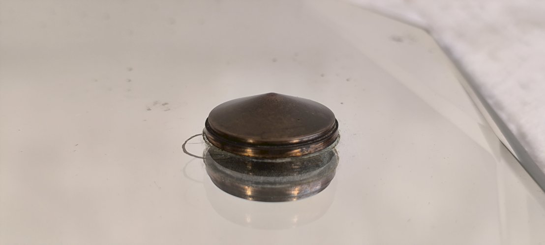✨ Élégant miroir ancien biseauté à 12 pans – style Art Déco vintage ✨