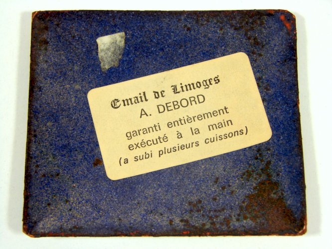 Email de Limoges CABANE AU BORD d'une RIVIERE Signé André Debord