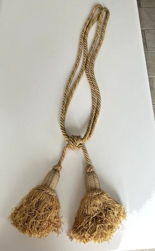 embrace embrasse de rideau a pompons passementerie longueur 60 cm