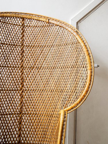 Emmanuel, le fauteuil Emmanuel en rotin N°8