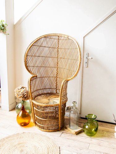 Emmanuel, le fauteuil Emmanuel en rotin N°8