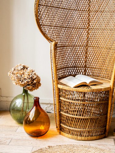 Emmanuel, le fauteuil Emmanuel en rotin N°8