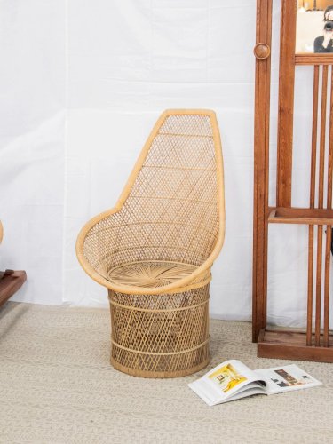 Emmanuel, le fauteuil en osier N°12