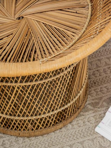 Emmanuel, le fauteuil en osier N°12