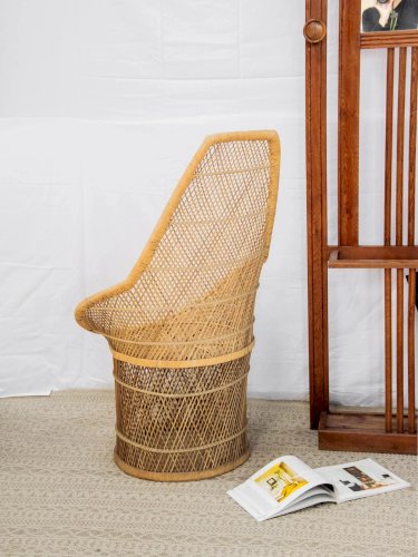 Emmanuel, le fauteuil en osier N°12