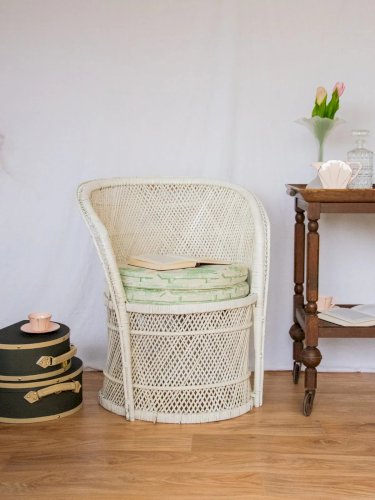 Emmanuel, le fauteuil en rotin N°13