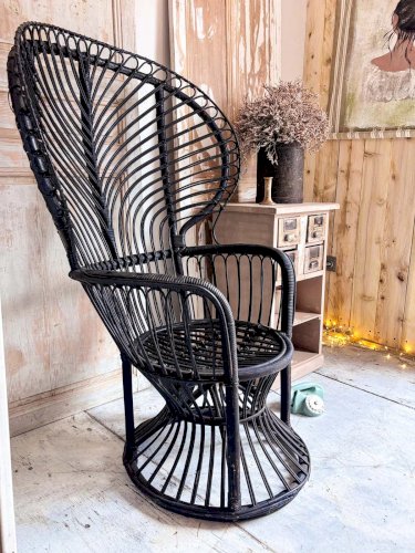 Emmanuel, le fauteuil en rotin N°6