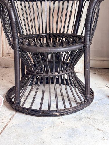 Emmanuel, le fauteuil en rotin N°6