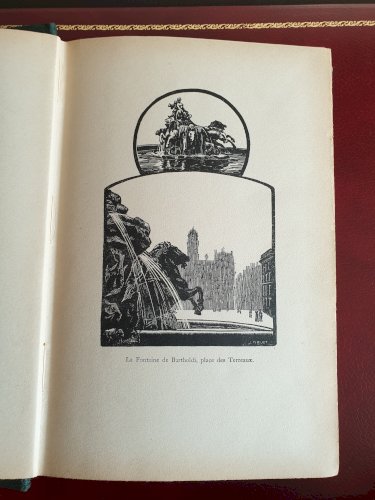 En Suivant Le Rhone De Lyon à Avignon Gravures et aquarelle 1934