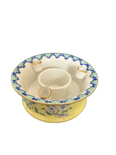 encrier en porcelaine asiatique chine vintage asie Japon