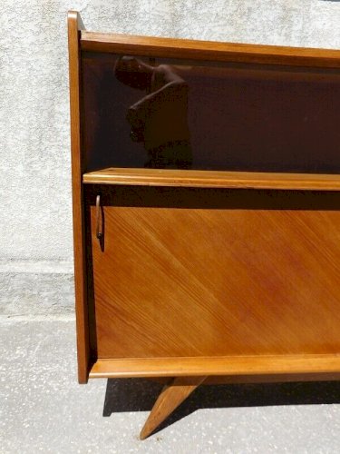 ENFILADE BAHUT DE SALLE A MANGER VITRINE VINTAGE 1950