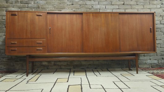 Scandinavian teak sideboard by Master Musterring 1960