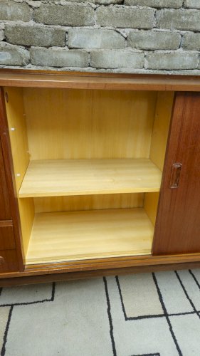 Enfilade scandinave teck par Musterring 1960