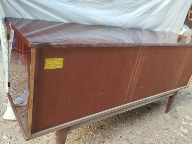  Enfilade Vintage en Acajou « Cascade » – SRM – 1962